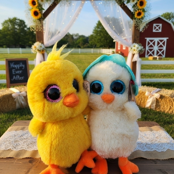 Ty Other - TY Stuff ANIMALS (2)(Emmie AND Chirps THERE ARE COUPLE